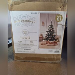 Target Wondershop 4.5 Ft Basalm Fir Christmas Tree